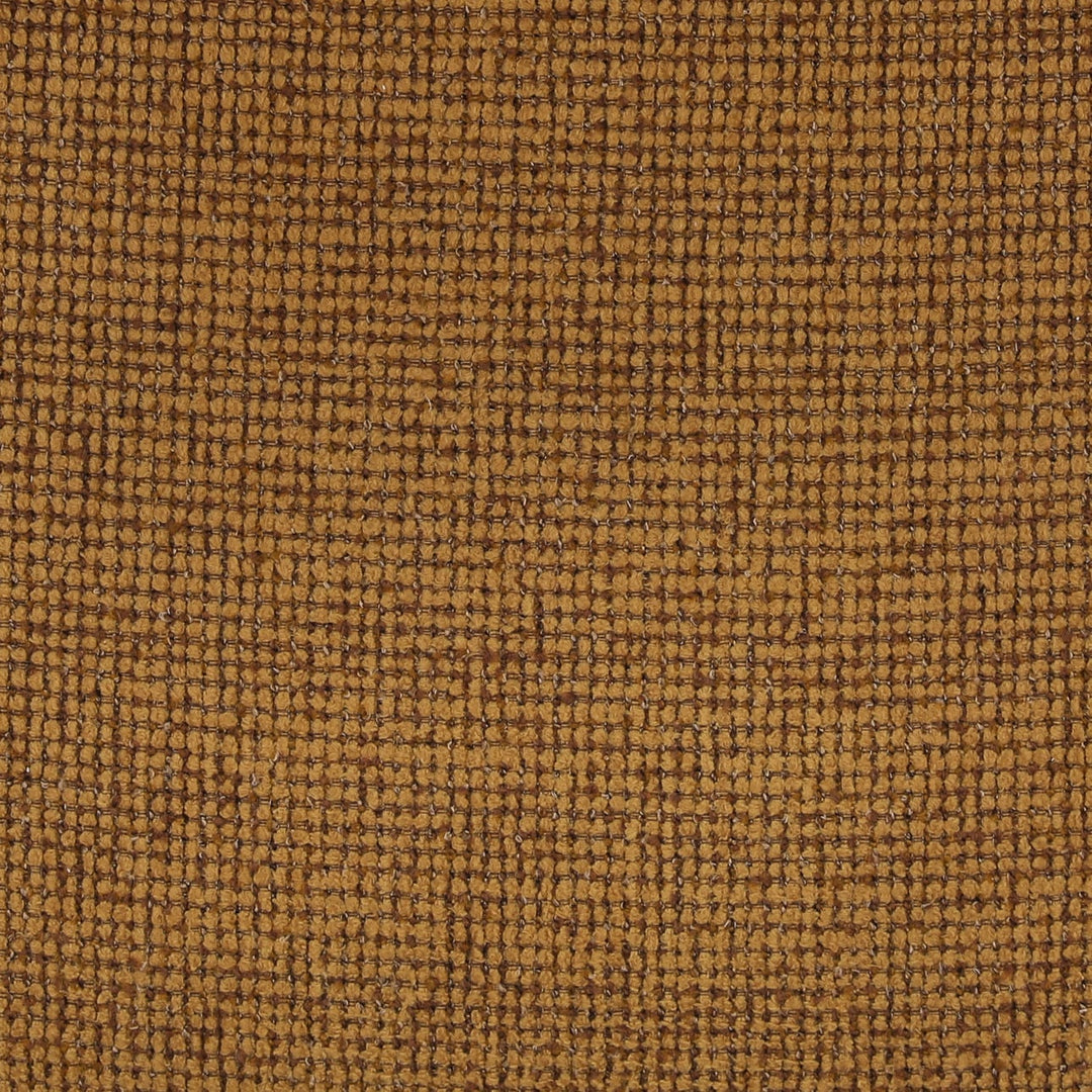 Roslyn Ochre Chenille Swivel Chair, detail 1 view