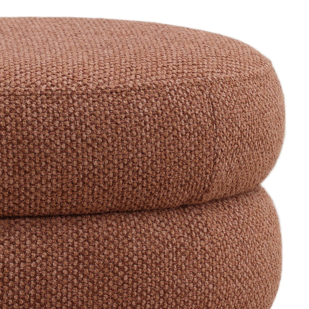Lina Chenille Stool, detail 2 view