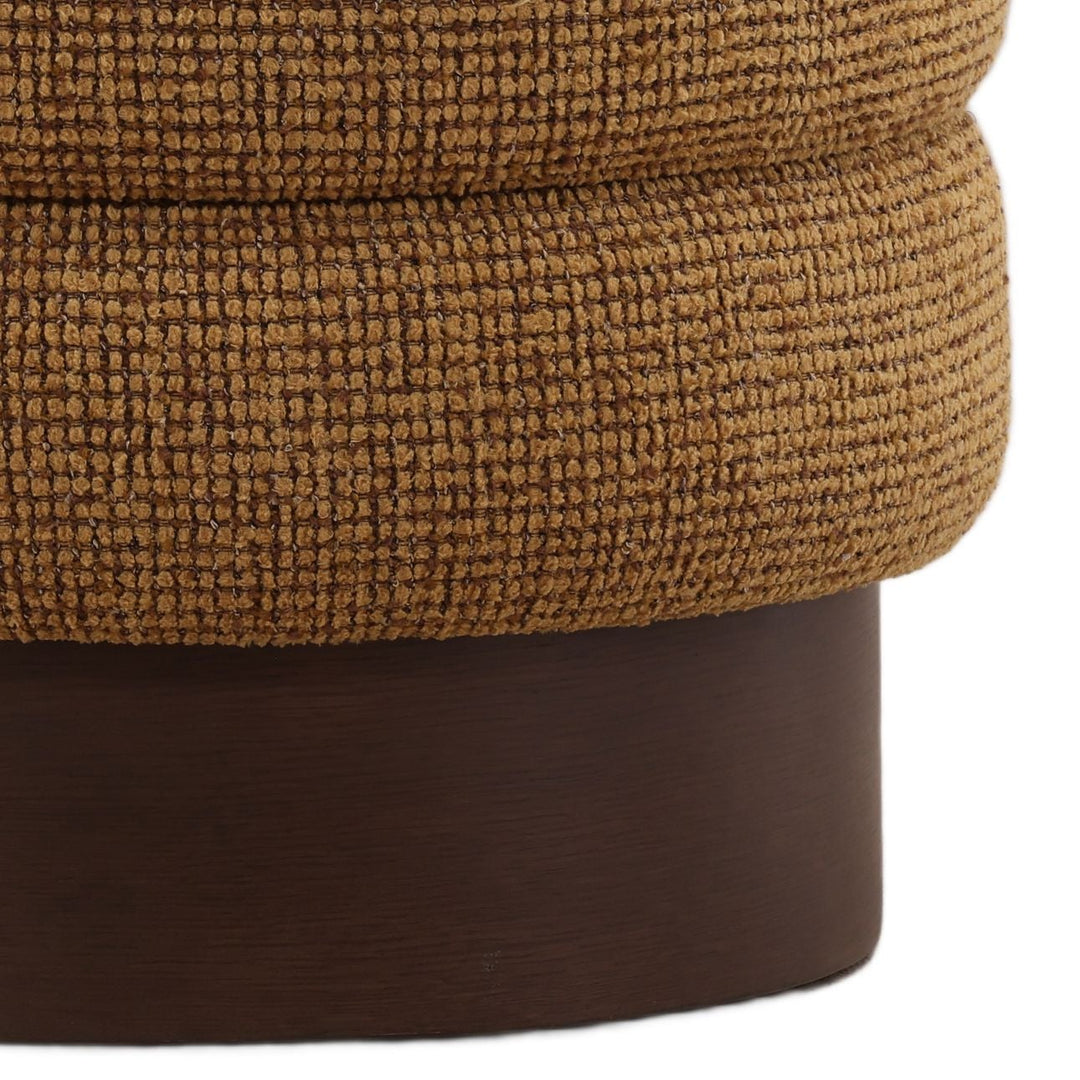 Kalon Ochre Stool, detail 2 view