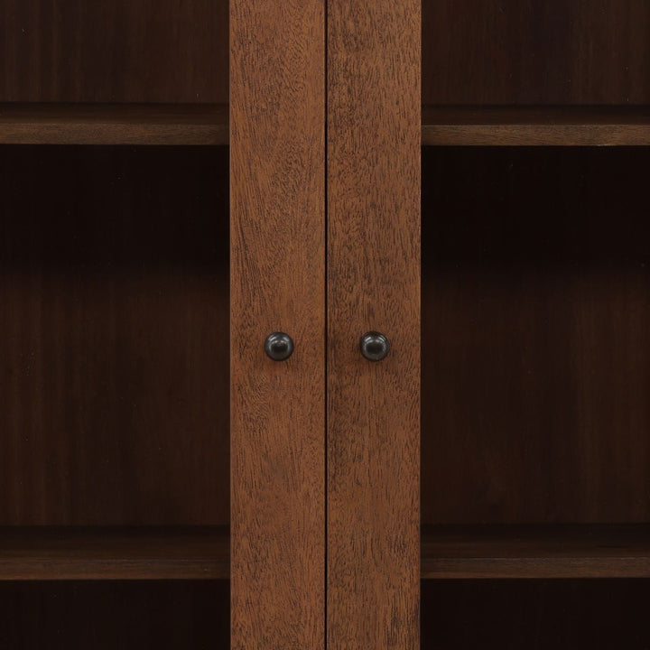 Reina Mango Wood Storage Cabinet, detail 3 view