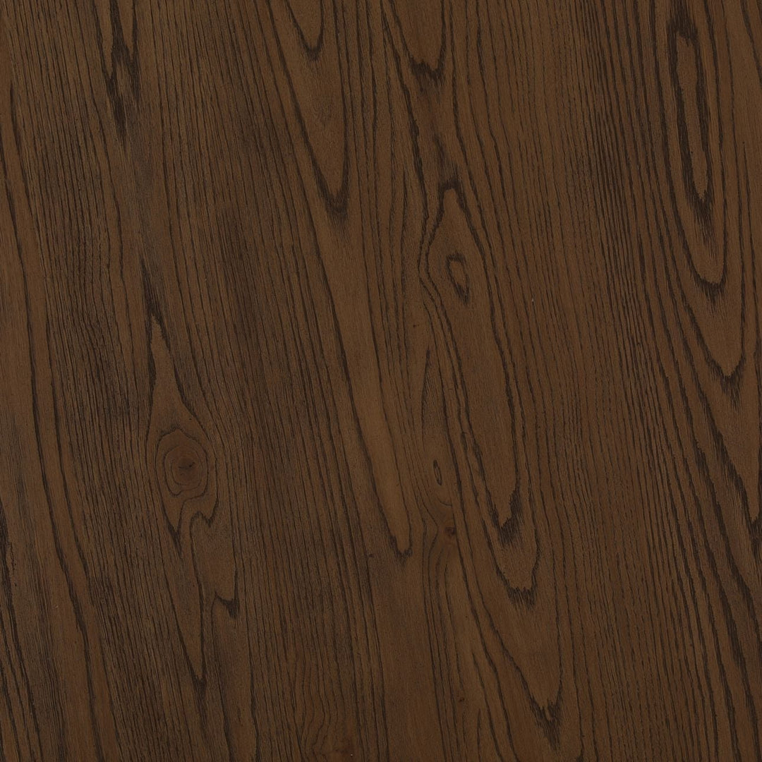 Briar Brown Oak Dining Table, detail 1 view