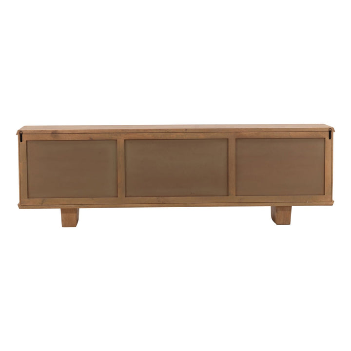 Liora Mango Wood Sideboard, back view