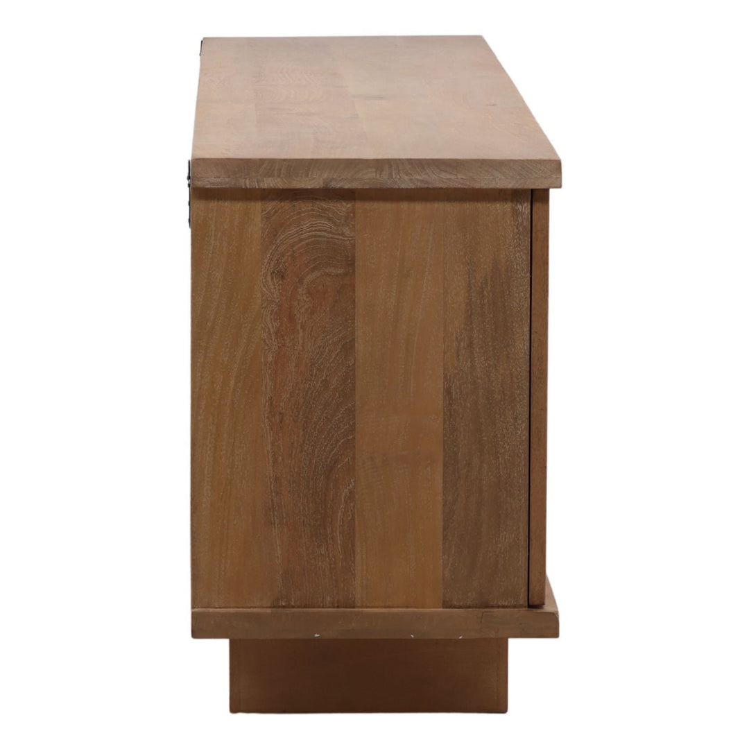 Liora Mango Wood Sideboard, profile view
