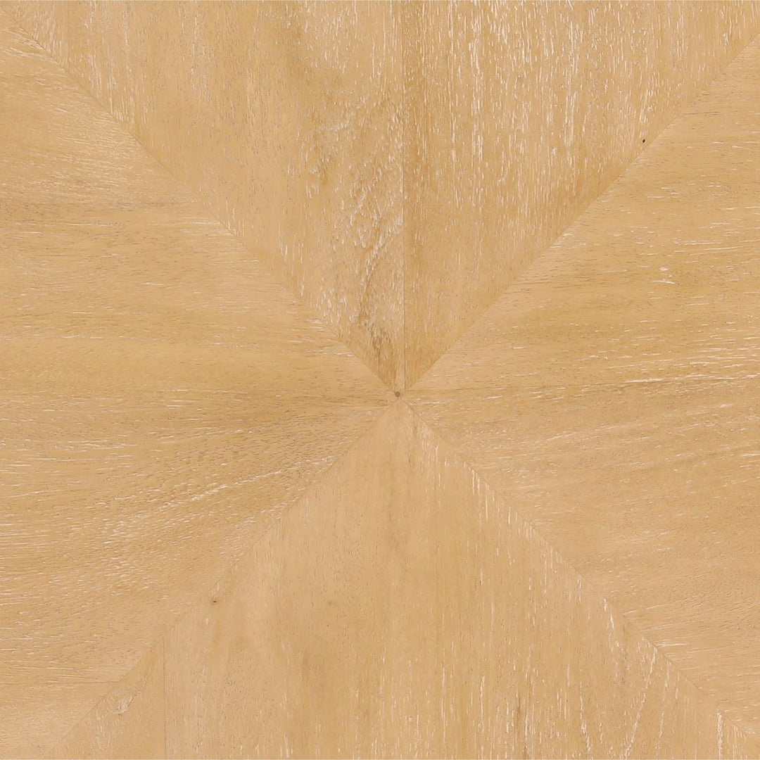 Soren Mango Wood Coffee Table, detail 1 view
