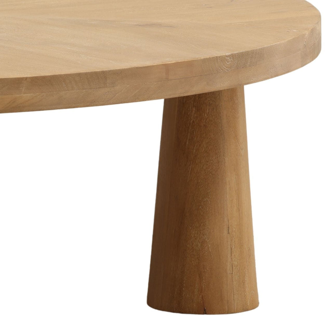 Soren Mango Wood Coffee Table, detail 2 view