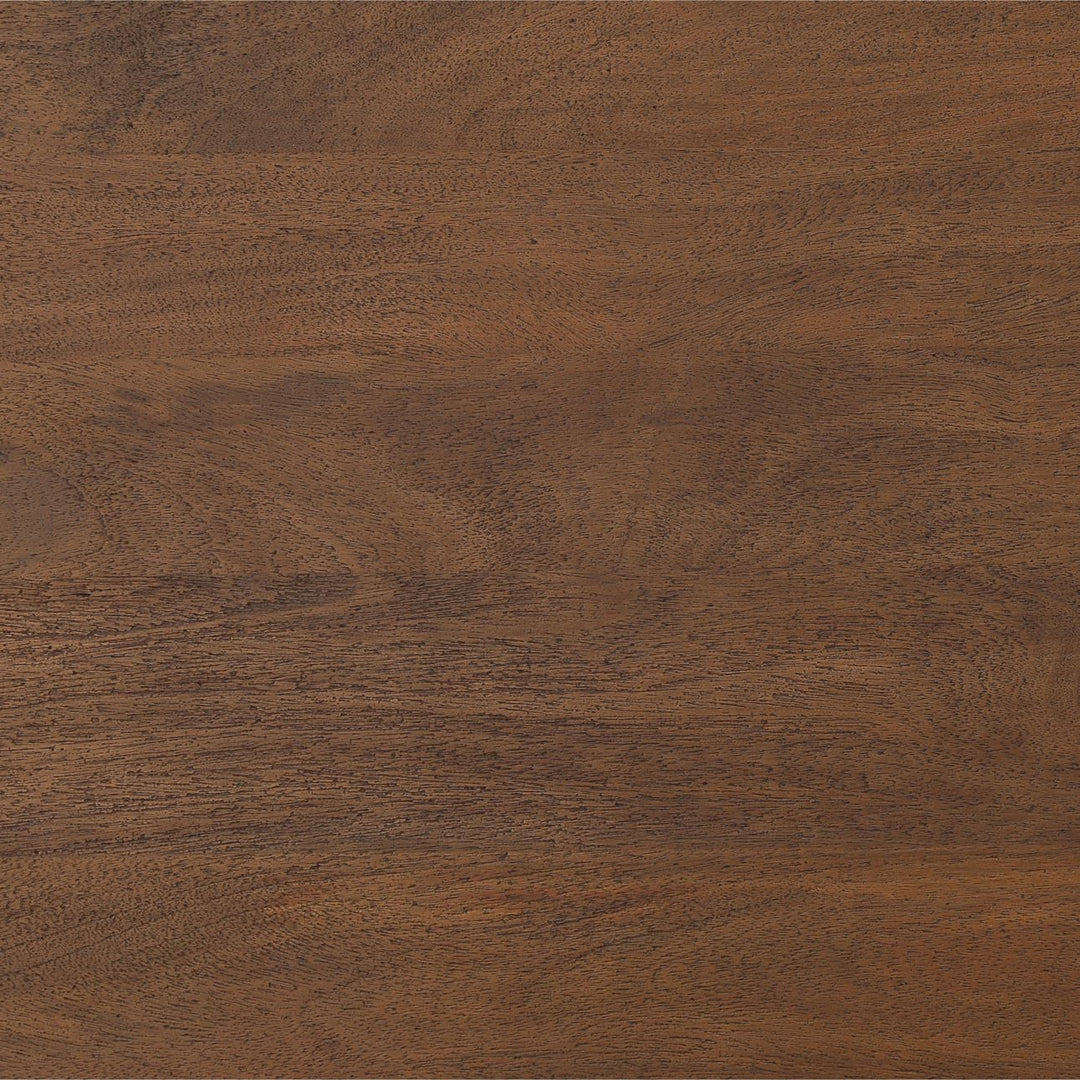 Arlo Brown Mango Wood Dining Table, detail 1 view