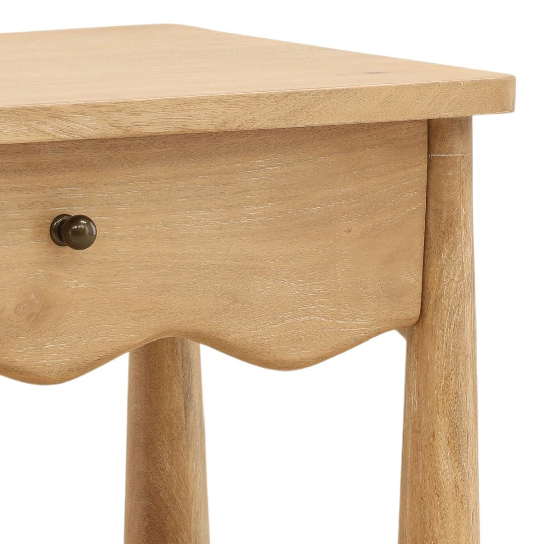 Arden Mango Wood Nightstand, detail 3 view