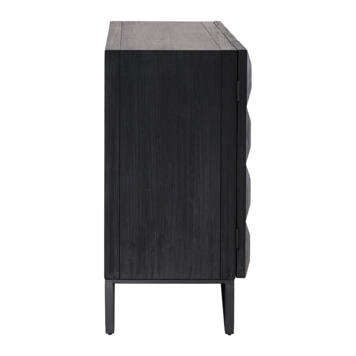 Montara Reclaimed Pine Sideboard, profile view