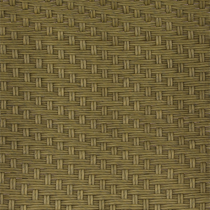 Verdan Green Rope Outdoor Lounge Chair, detail 1 view