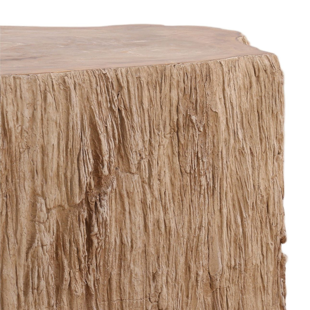 Tana Petrified Wood Coffee Table, Large, detail 2 view