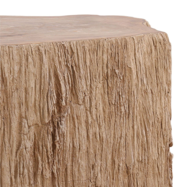 Tana Petrified Wood Coffee Table, Large, detail 2 view