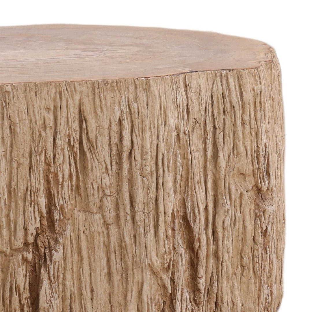 Tana Petrified Wood Coffee Table, Small, detail 2 view