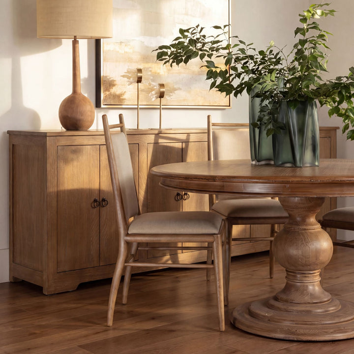 Nikos Reclaimed Pine Sideboard, Light Warm Wash · Eight Door, alternate lifestyle view 2