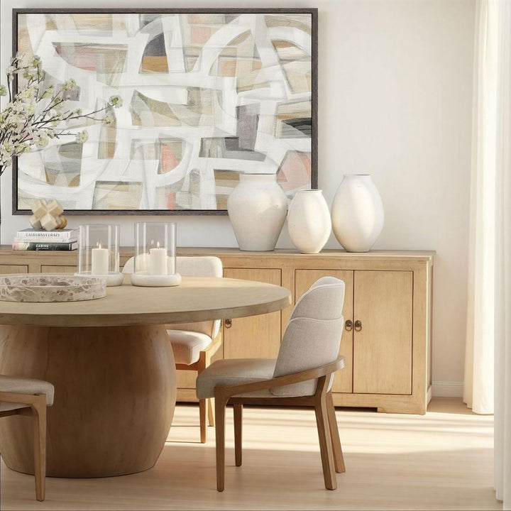 Nikos Reclaimed Pine Sideboard, Light Warm Wash · Eight Door, lifestyle view