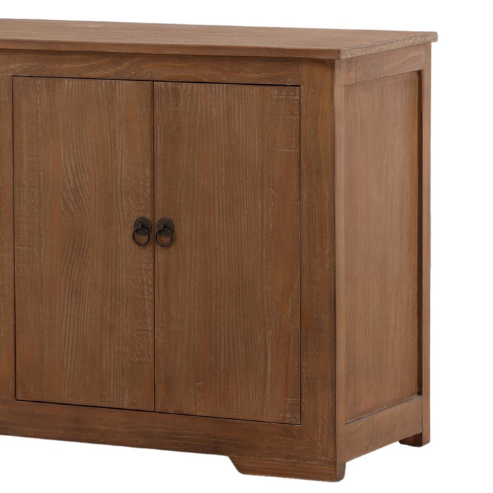 Nikos Reclaimed Pine Sideboard, Brown · Eight Door, detail 1 view