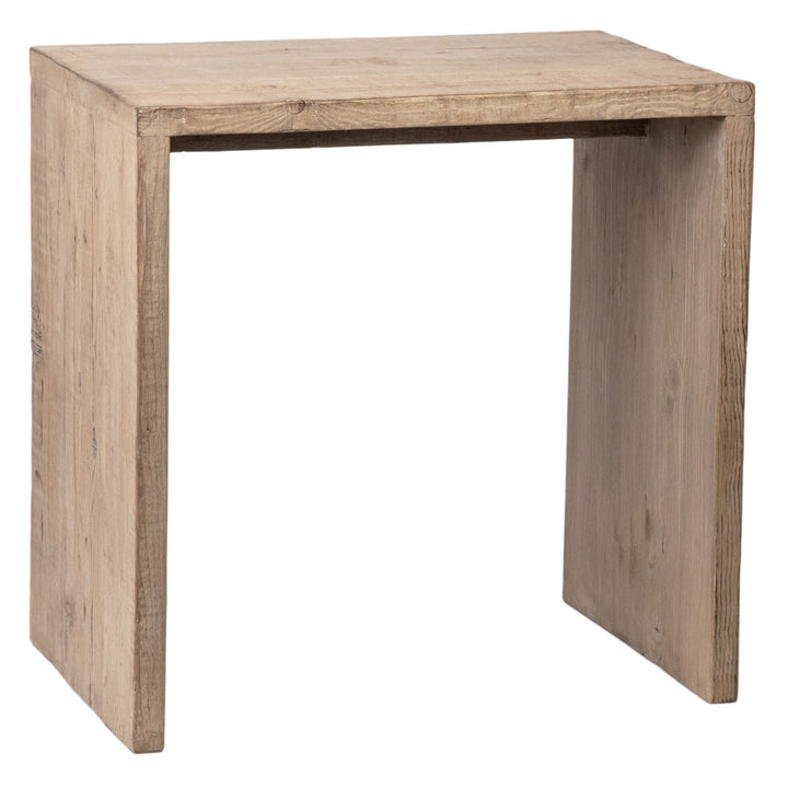 Merrick Reclaimed Pine Nesting Tables, front view