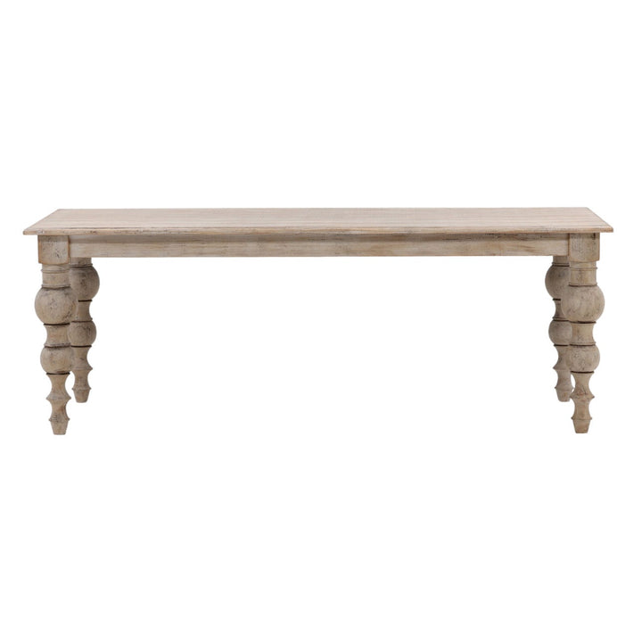 Merritt Reclaimed Pine Dining Table, front view