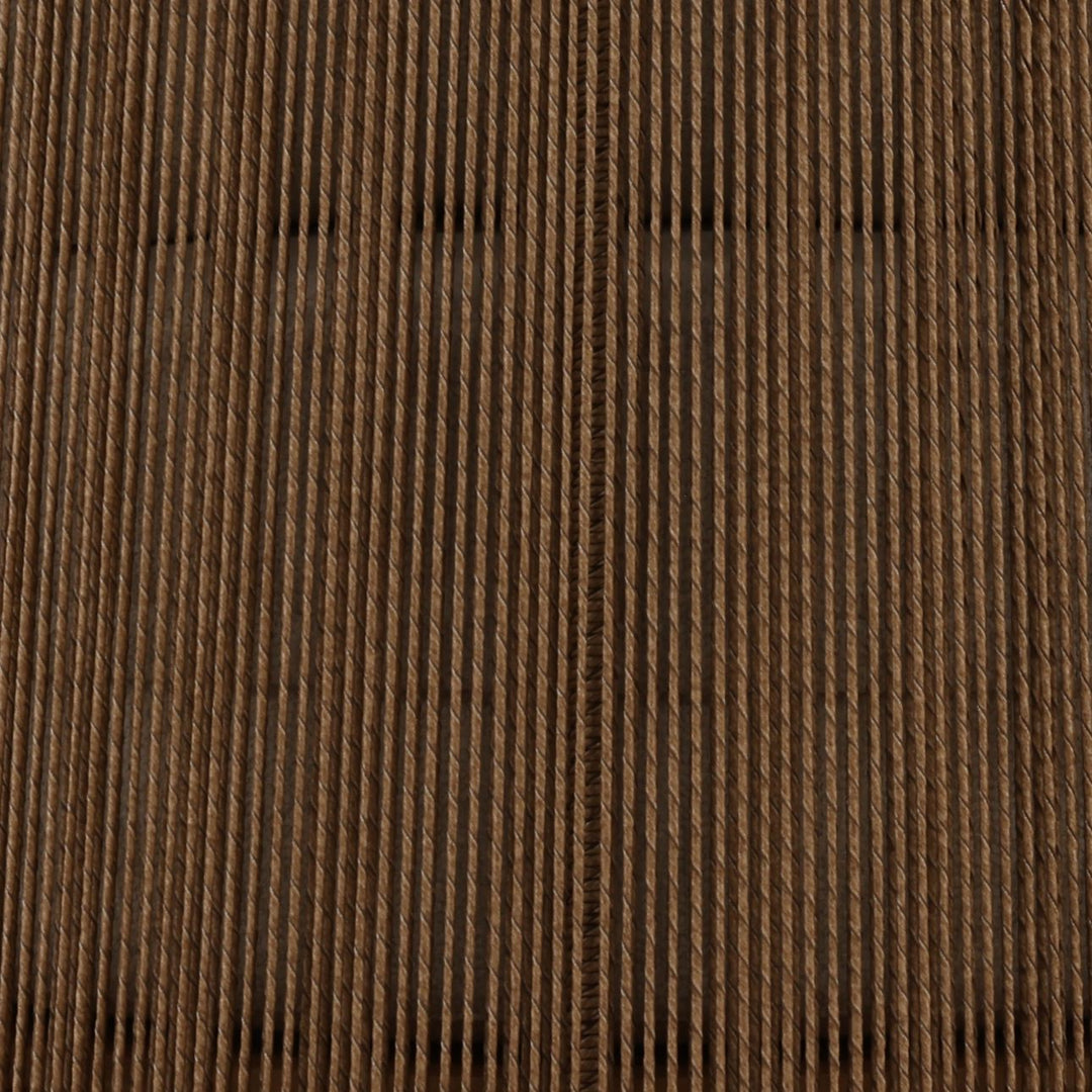 Zosren Sand Teak Outdoor Lounge Chair, detail 2 view