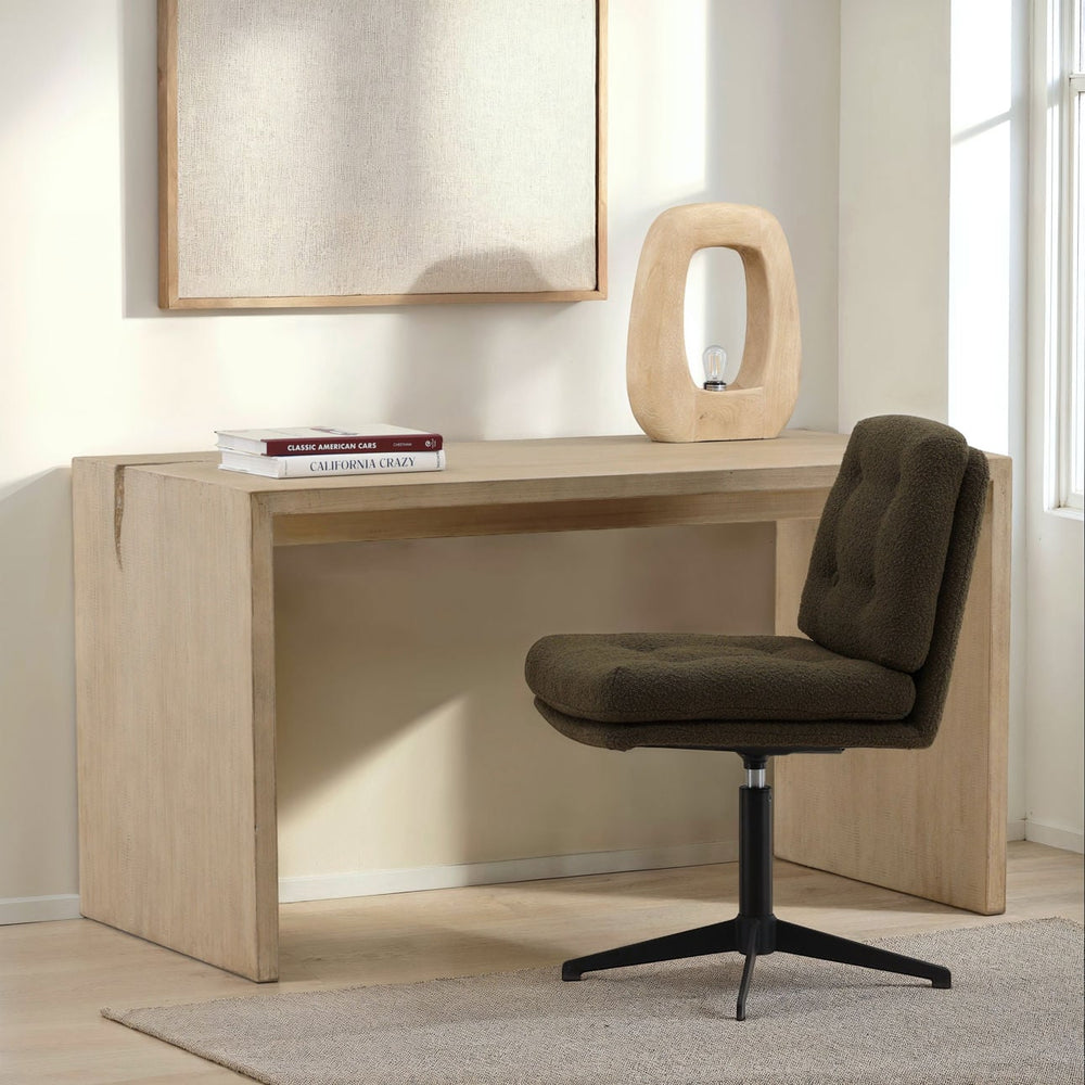 Merrick Reclaimed Pine Desk, lifestyle view