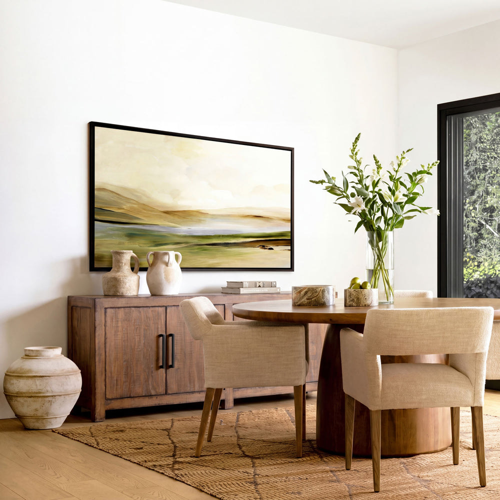 Meridian Reclaimed Pine Sideboard, Medium Brown · Four Door, alternate lifestyle view 2