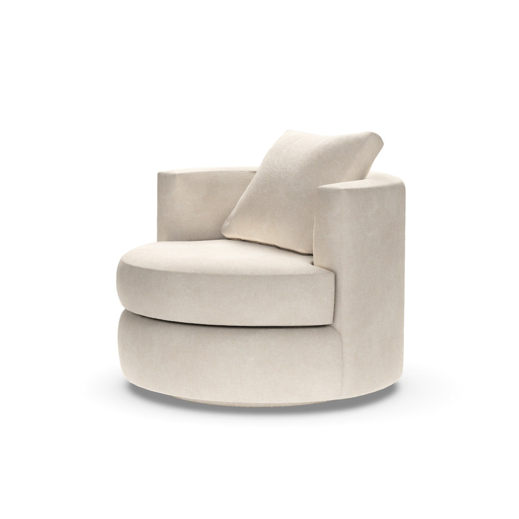 EMMA SWIVEL CHAIR Lounge Chairs American Leather