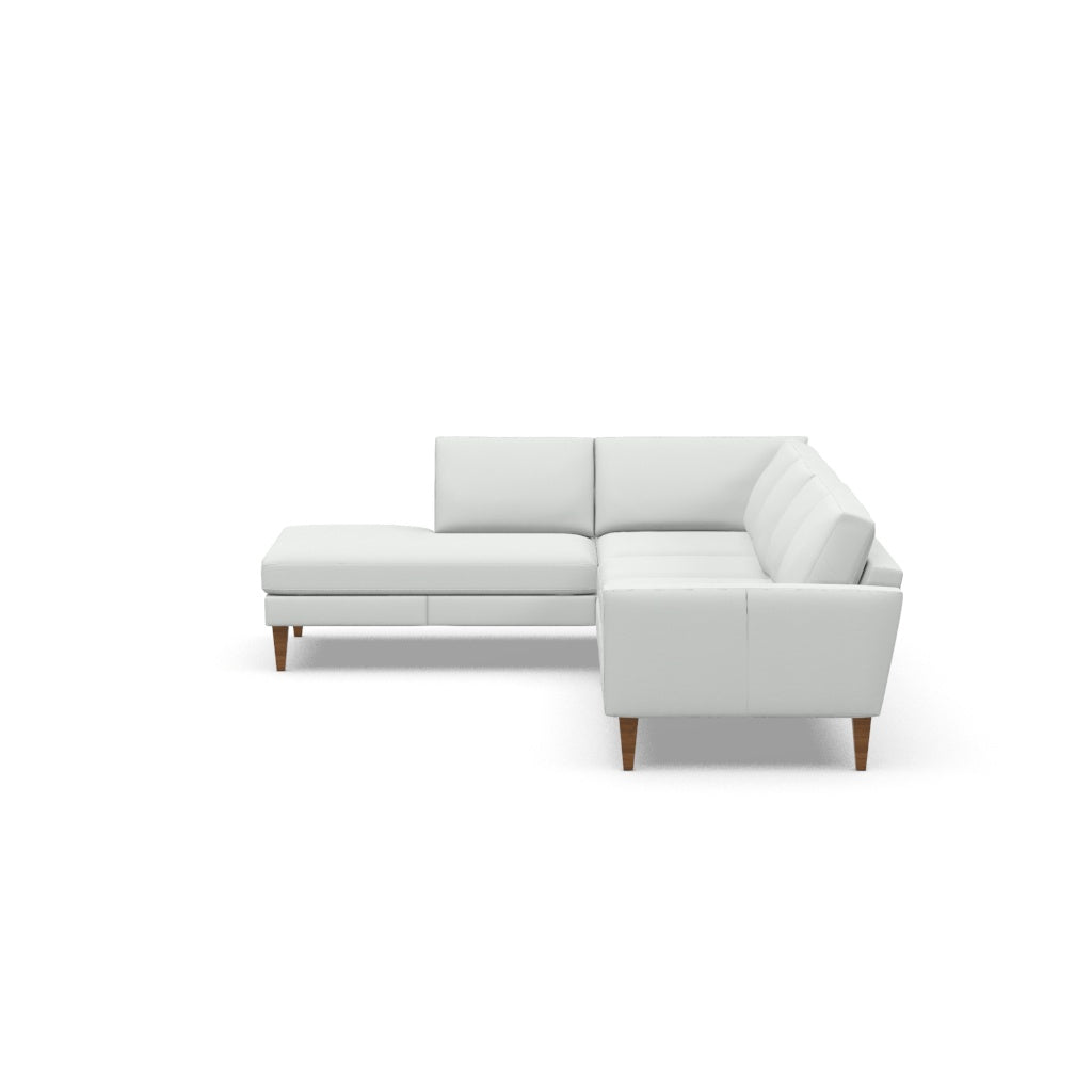 Tali Petite Track Arm Sectional American Leather