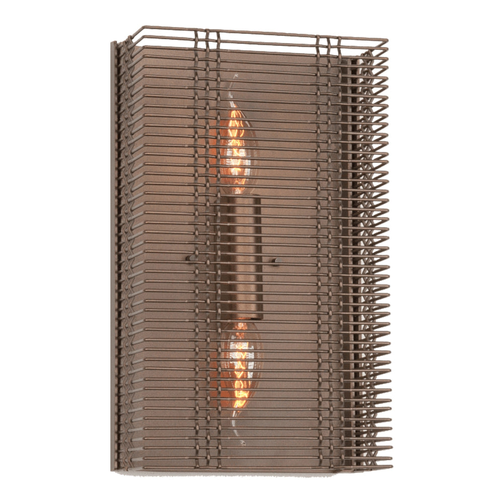 Downtown Mesh Cover Sconce by Hammerton Studio