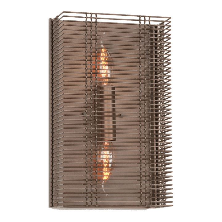 Downtown Mesh Cover Sconce by Hammerton Studio