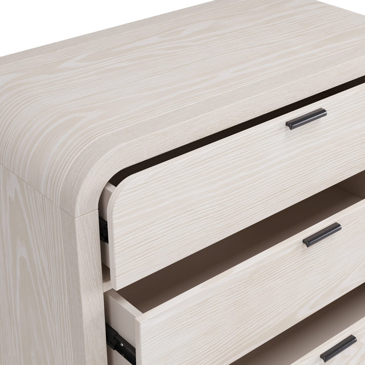 Drake Five Drawer Chest in Sugar — detail view