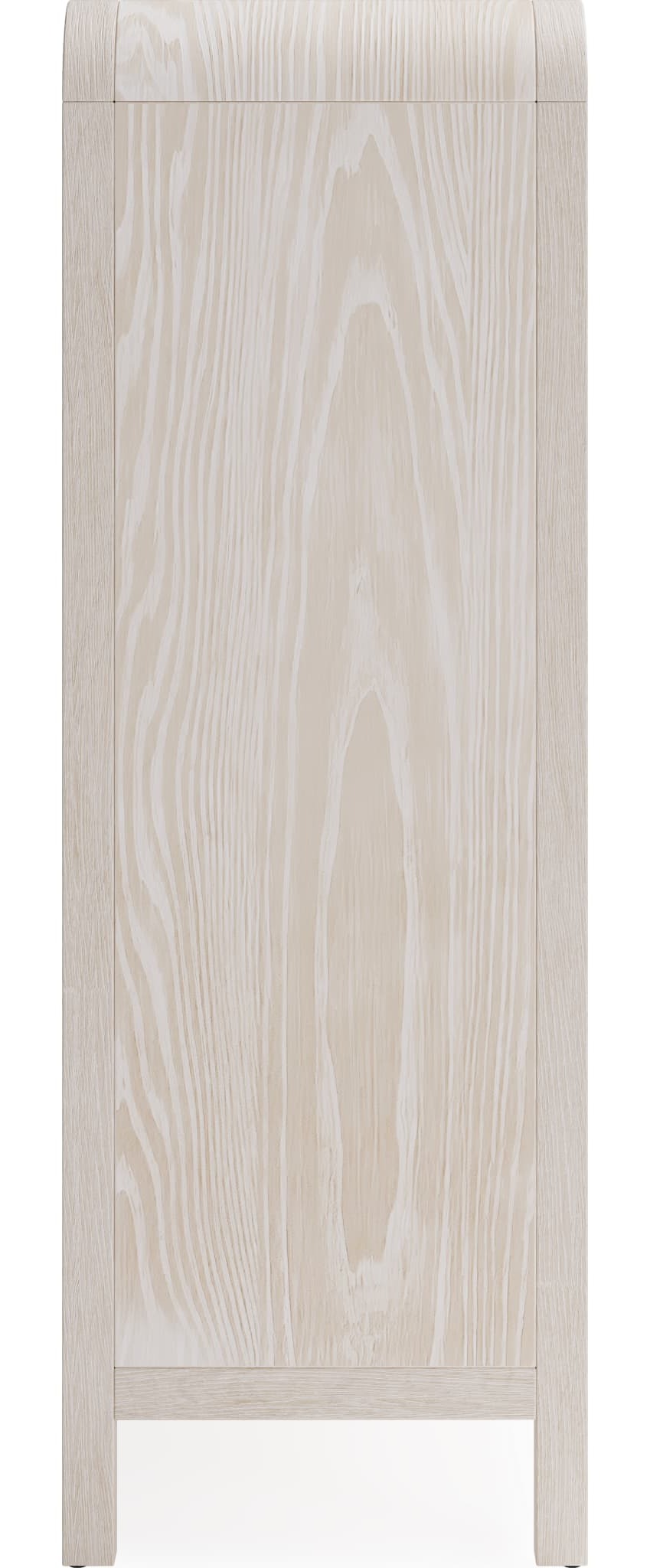 Drake Five Drawer Chest in Sugar — side view