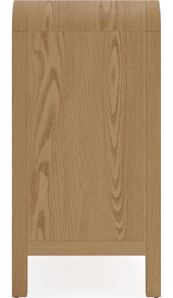 Drake Six Drawer Dresser in Timber — side view