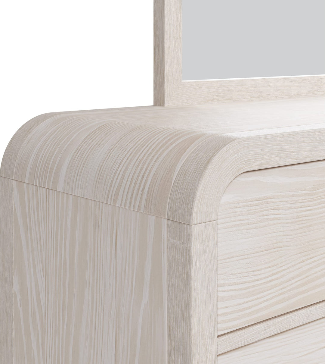Drake Six Drawer Dresser in Sugar — detail view