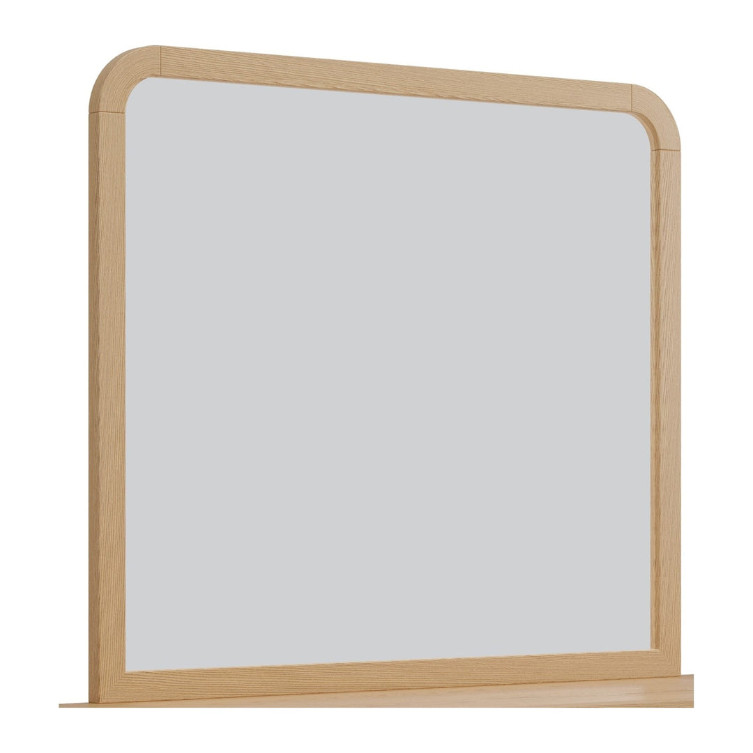 Drake Wall or Dresser Mirror by Modus in Timber — on a white background
