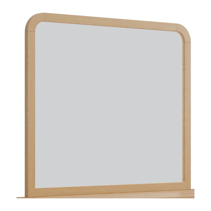 Drake Wall or Dresser Mirror by Modus in Timber — on a white background