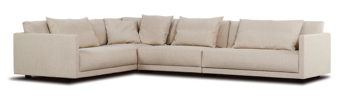 Drop Sectional by Eilersen — complete reversible QuickShip arrangement, manufacturer reference image