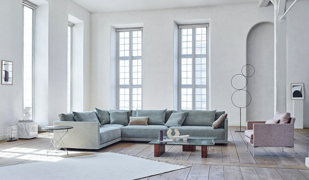 Drop Sofa QuickShip by Eilersen — lifestyle/detail
