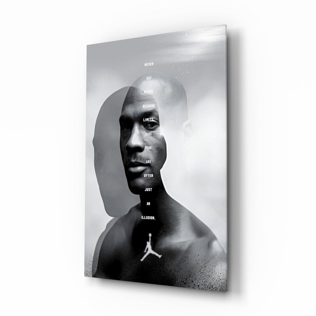 Cinematic-basketball panel bringing legend glow to a home gym