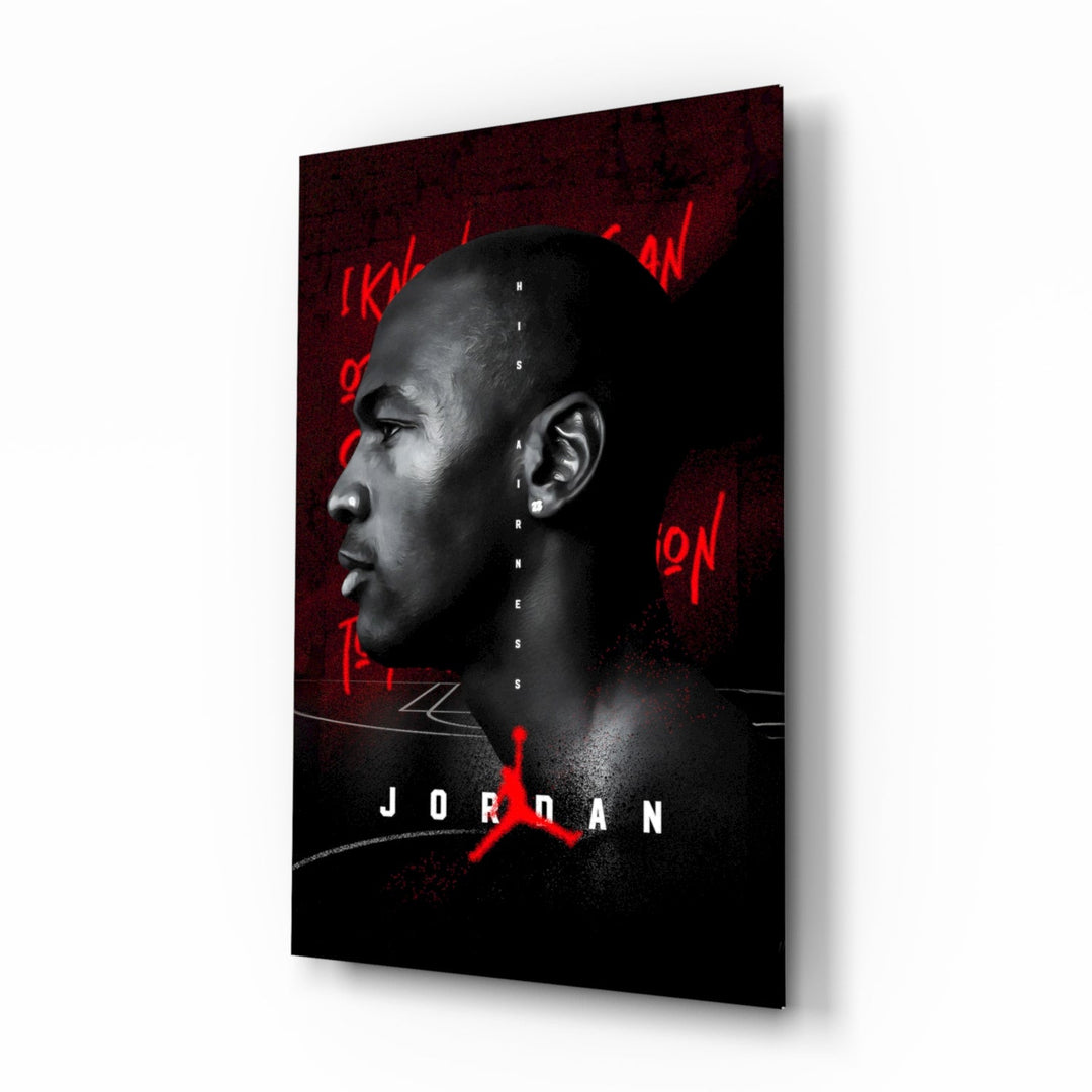 Cinematic-portrait panel bringing legend glow to a home gym