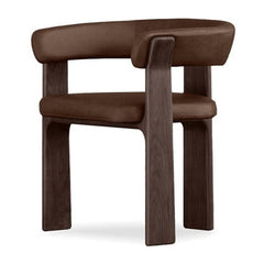 DUKE Dining Armchair Vintage Mocca Mobital
