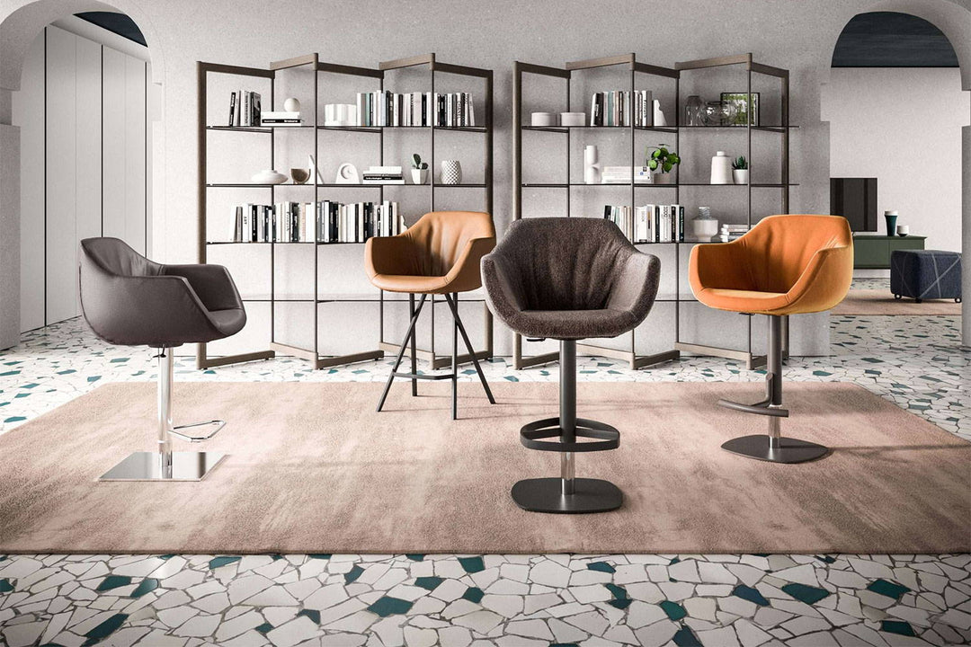 Piquet Adjustable Bar Stool