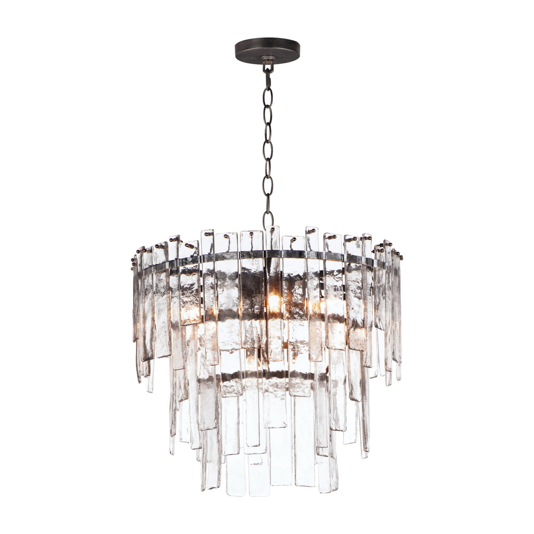 Warren 9-Light Pendant by Studio M Lighting in Dark Bronze