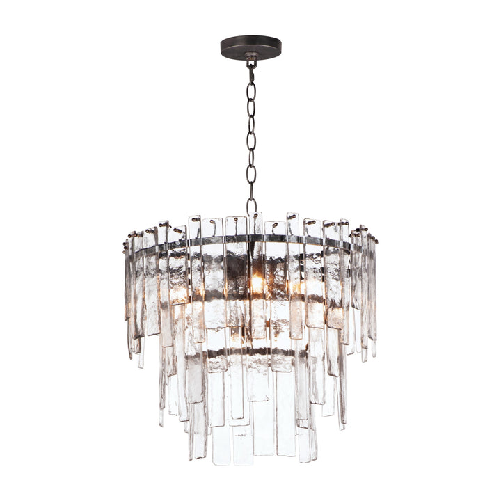 Warren 9-Light Pendant by Studio M Lighting in Dark Bronze