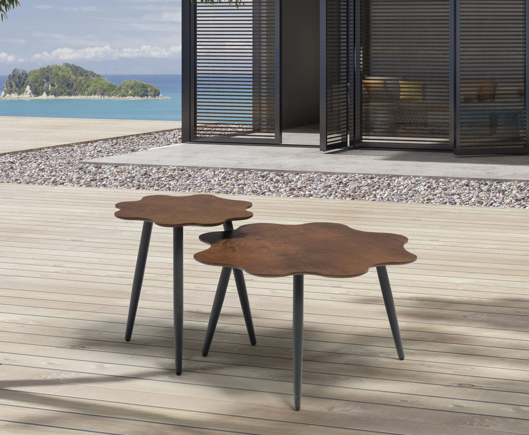 Flora Side Table by Whiteline Modern Living – lifestyle