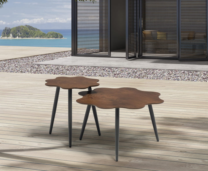 Flora Side Table by Whiteline Modern Living – lifestyle