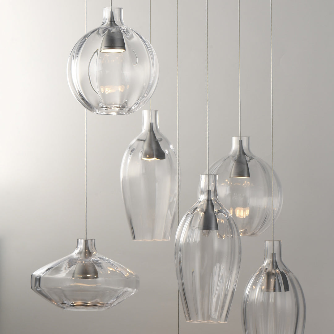 Ray Dance 7-Light LED Multi-Pendant by Studio M Lighting – lifestyle