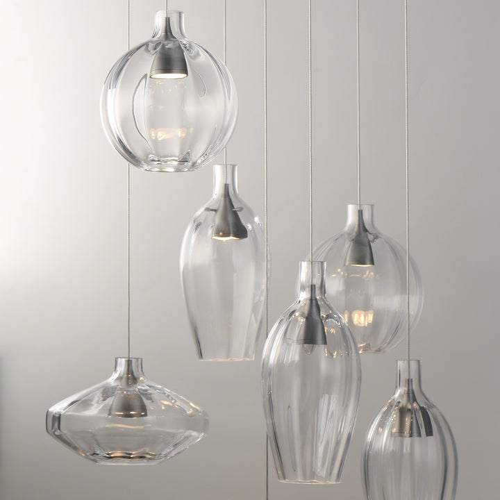 Ray Dance 7-Light LED Multi-Pendant by Studio M Lighting – lifestyle