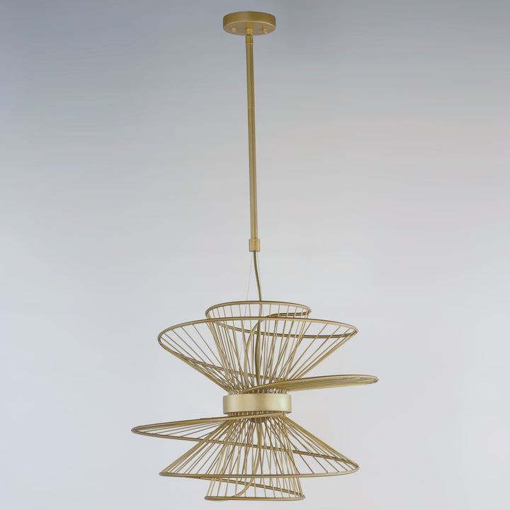 Zeta Medium LED Pendant by Studio M Lighting – lifestyle