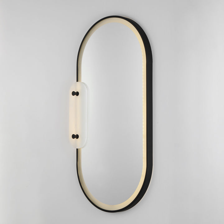 Stonewall LED Mirror by Studio M Lighting – lifestyle