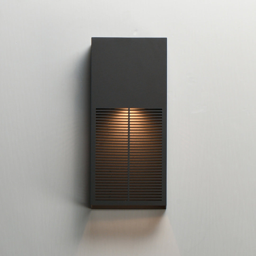 Grate 14 LED Outdoor Wall Sconce by Studio M Lighting – lifestyle
