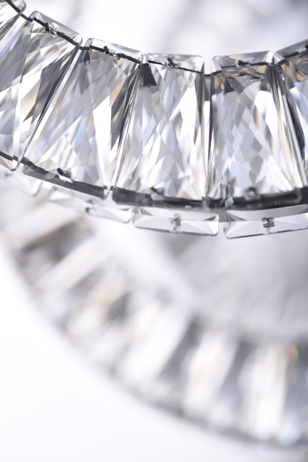 Charm 5-Light LED Linear Pendant by ET2 Lighting, styled view 1